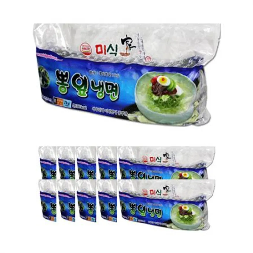미식가 뽕잎냉면 2kg 1박스(10개) 이미지