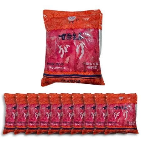 동보식품 적색 초생강 1.3kg 1박스 10개입