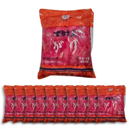동보식품 적색 초생강 1.3kg 1박스 10개입