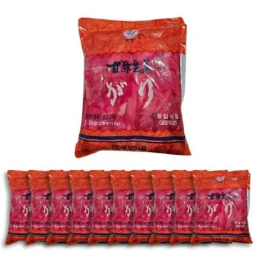 동보식품 적색 초생강 1.3kg 1박스 10개입