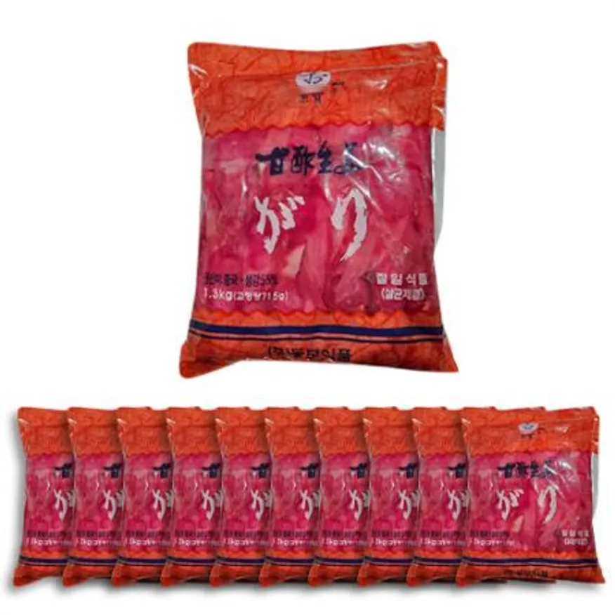동보식품 적색 초생강 1.3kg 1박스 10개입 이미지