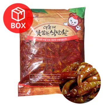반찬단지 고추무침 4kg 1박스 4개입