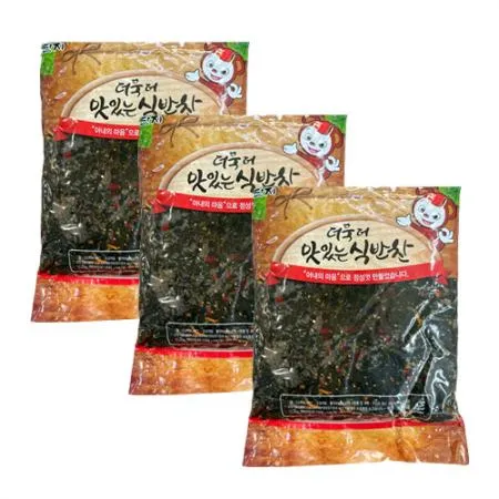 반찬단지 파래무침 4kg 1박스 3개