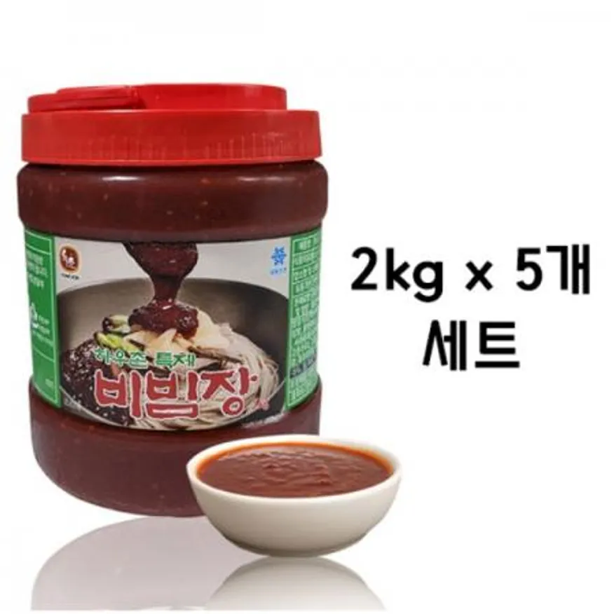 교동하우촌 비빔장 2kg 5개 이미지