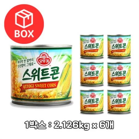 오뚜기 스위트콘 2.126kg 1박스(6개)