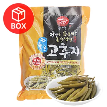 동보식품 하늘초 식초고추지 4kg 1박스 4개입