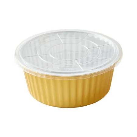 서광알미늄 멀티용기 SKA-3500 골드 본체(200EA) + 뚜껑(200EA) 세트 이미지