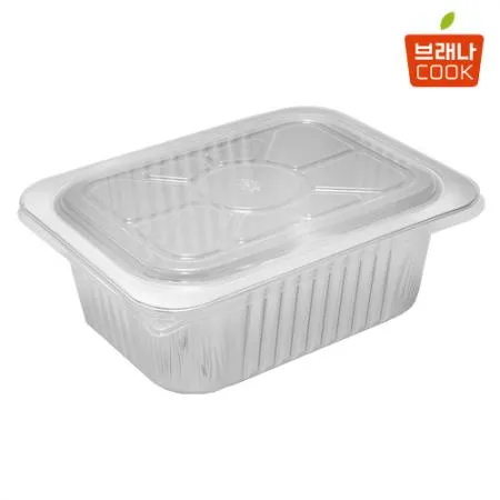 포장용기 배달용기 서광알미늄 SKA-1800 본체(500EA) +뚜껑(500EA) SET 