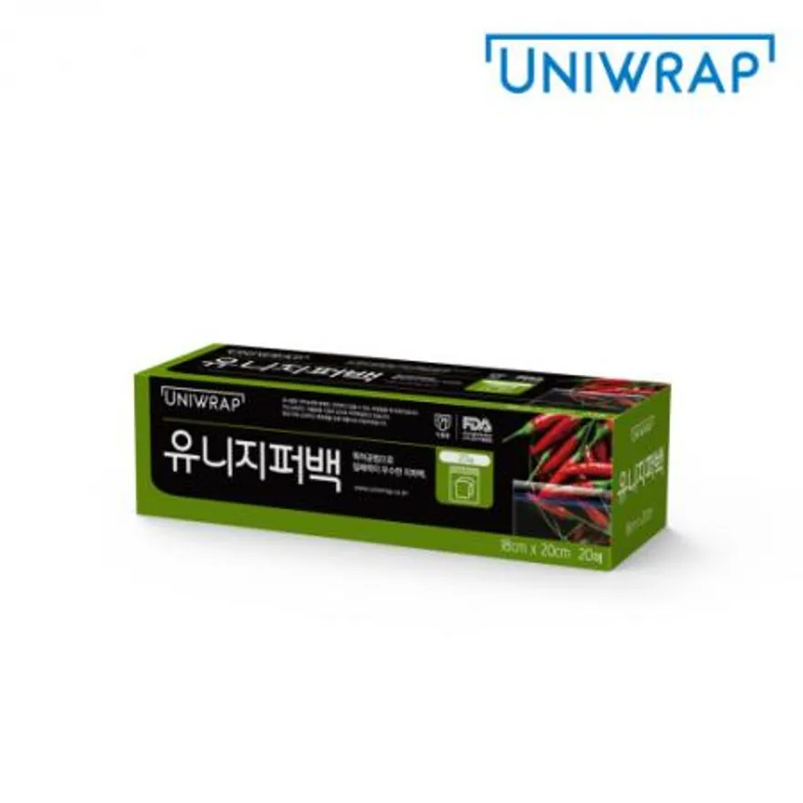 유니랩 지퍼백 중형 20매 이미지