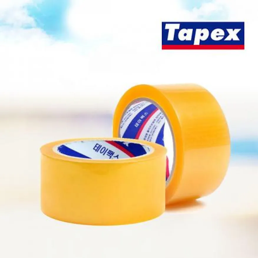 테이팩스 투명 OPP 테이프 48mm X 40M 이미지