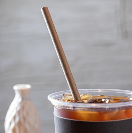 [무료배송]국산 크래프트 종이빨대 일반음료용 2500개