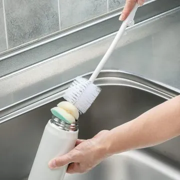 마메이타 간편 접이식 물병, 컵 세척솔 식당용 카페용