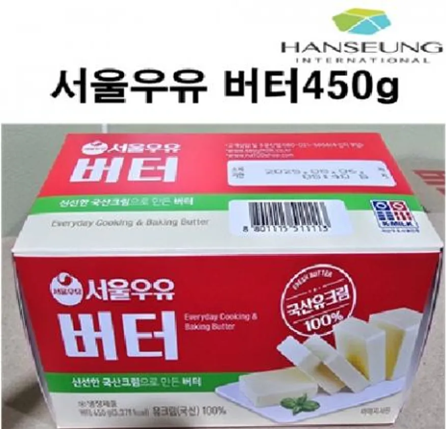 서울치즈 버터450g 이미지