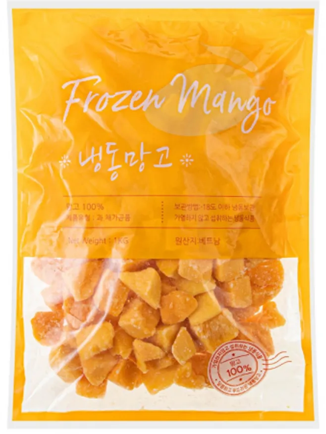한승 냉동망고 1KG x 10팩 이미지