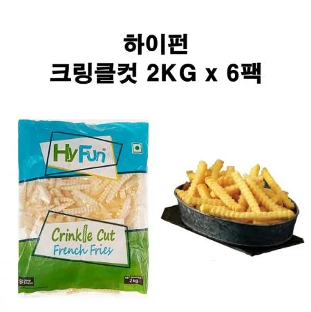 하이펀 크링클컷 2KG x 6팩