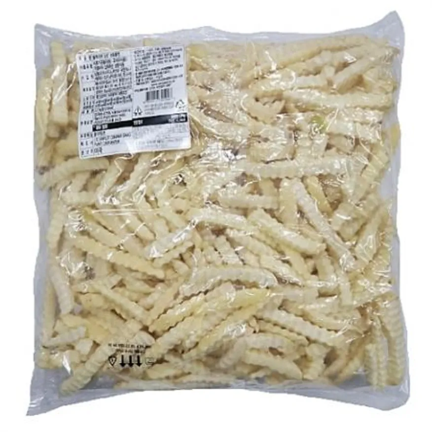 심플로트 크링클컷(C/C) 2.27KG 주름감자 감자튀김 이미지