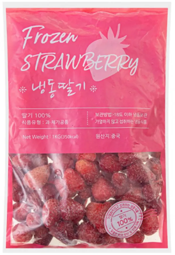 한승 냉동딸기 1KG x 10팩 이미지