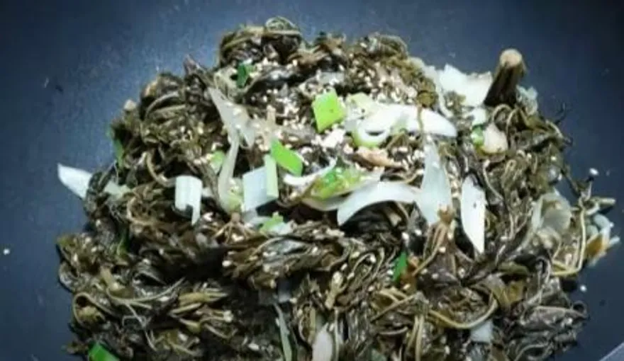 특A급 아주까리 나물 1Kg 건 피마자나물 밑반찬종류 피마자 산나물 반찬거리 말린 건나물 이미지