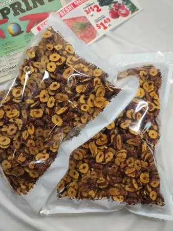 [맛집 추천] 특A급 대추칩 1Kg 바삭한 대추 슬라이스 말린 건대추 채 효능 과자 고명 대추차 다과 이미지