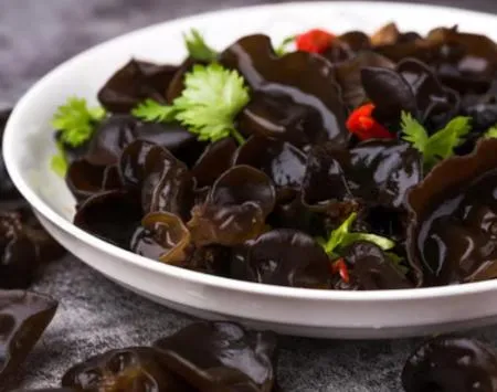 [맛집 대용량 추천] 특A급 건 목이버섯 1KgX10개 흑목이 버섯 짬뽕 모기 말린 검정 건 목이 반찬 도매 식자재마트 이미지