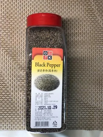 [맛집 추천] 특A급 굵은 후추 후레이크 400g 통후추 흑 순 후추가루 베트남 굵은 분태 후춧가루 식자재마트 식자재왕도매마트