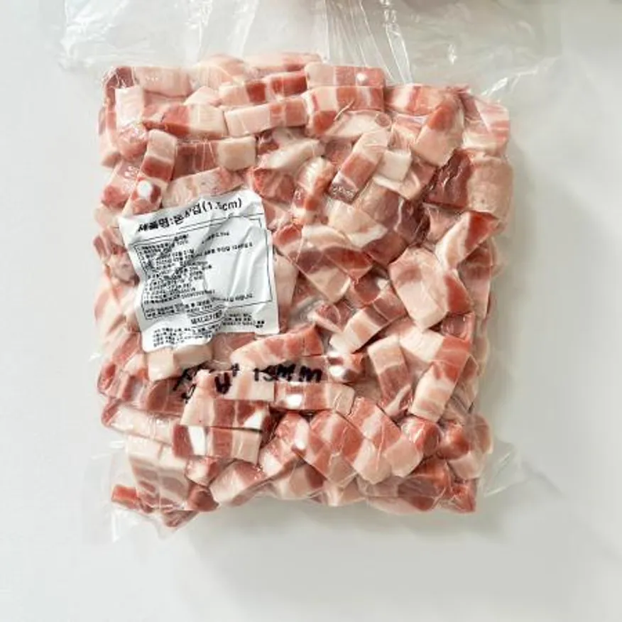 한입 큐브 삼겹살 2.5kg*4ea(10kg) - 스페인 이미지