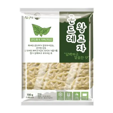 [태백산채] 곤드레 왕교자만두 700g 이미지