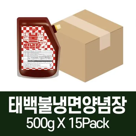 [태백산채] 불냉면 양념장 500g