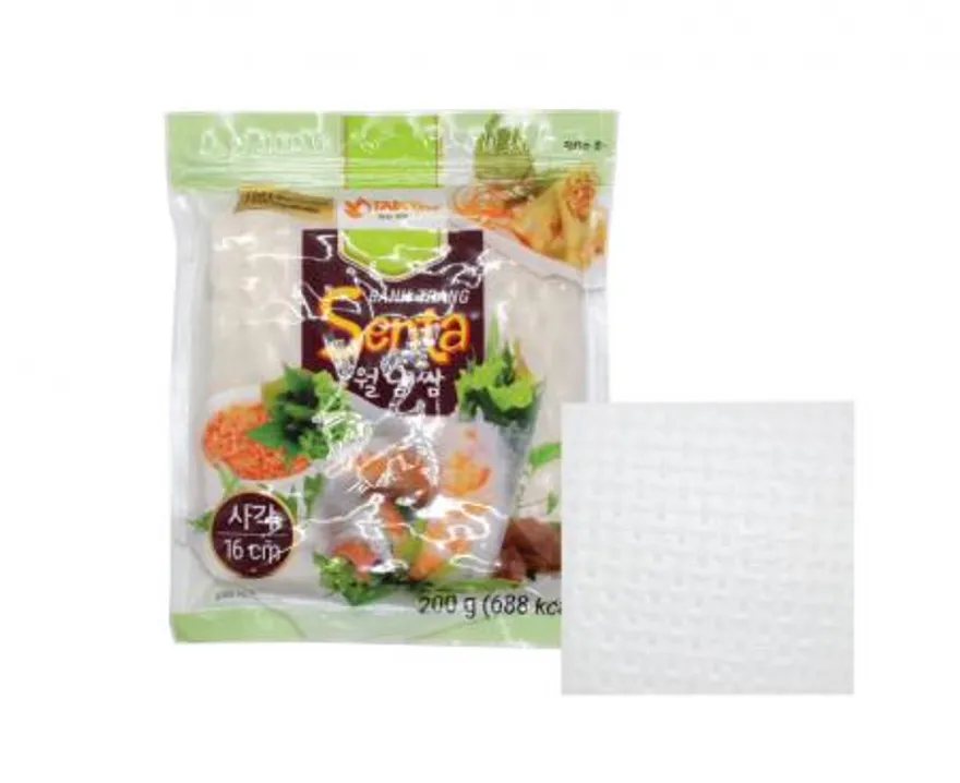 타이키 월남쌈 라이스페이퍼 16cm 200g (사각) 이미지