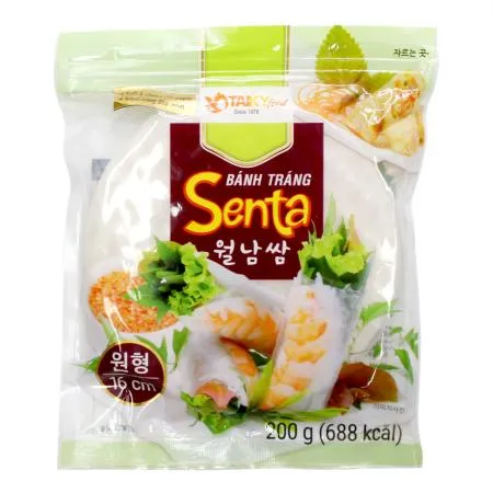 타이키 월남쌈 라이스페이퍼 16cm 200g (원형) 이미지