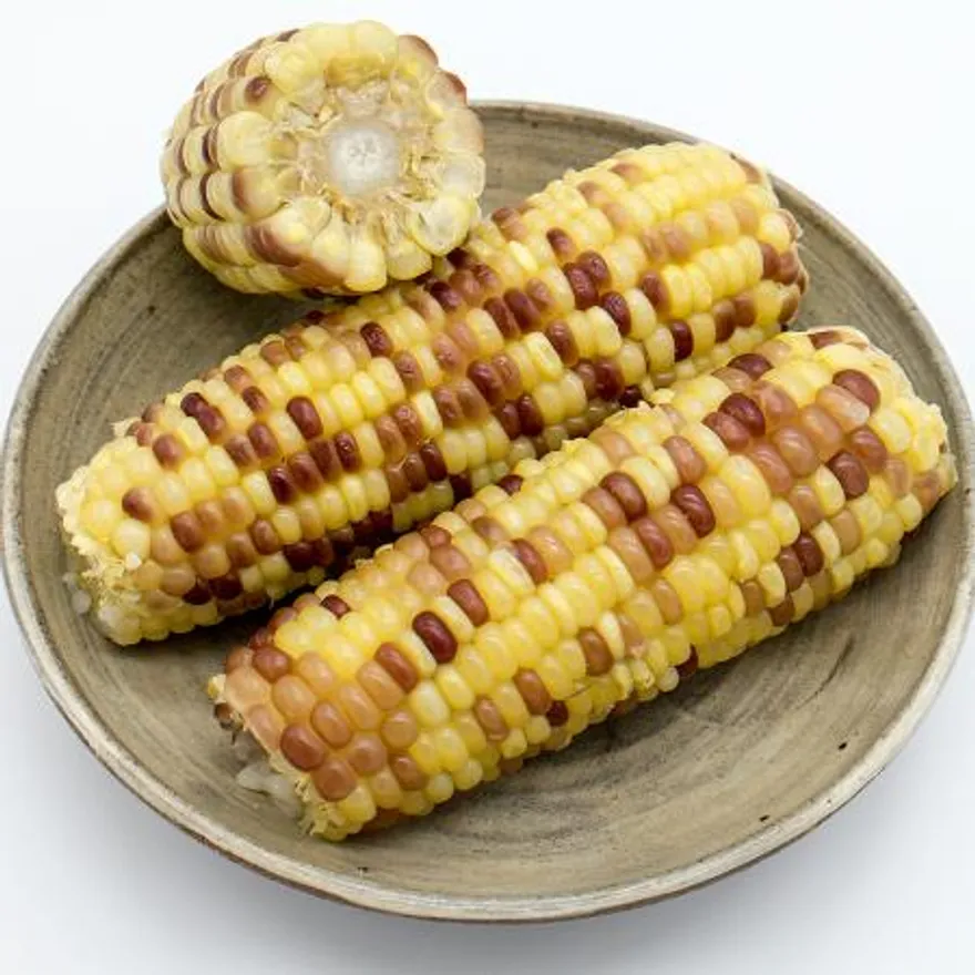 특품(중) 홍찰 냉동 삶은 찰옥수수 5개 1kg(14~17cm내외) 간편간식 이미지