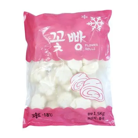 냉동 꽃빵 1.5kg(30g x 50개) 중화요리 고추잡채