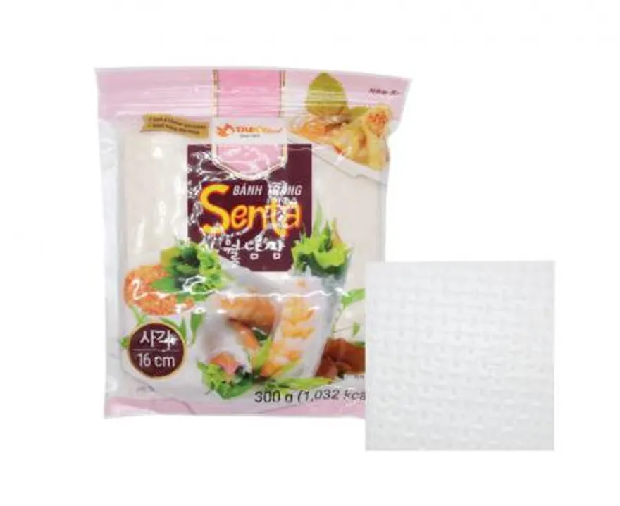 타이키 월남쌈 라이스페이퍼 16cm 300g (사각) 이미지