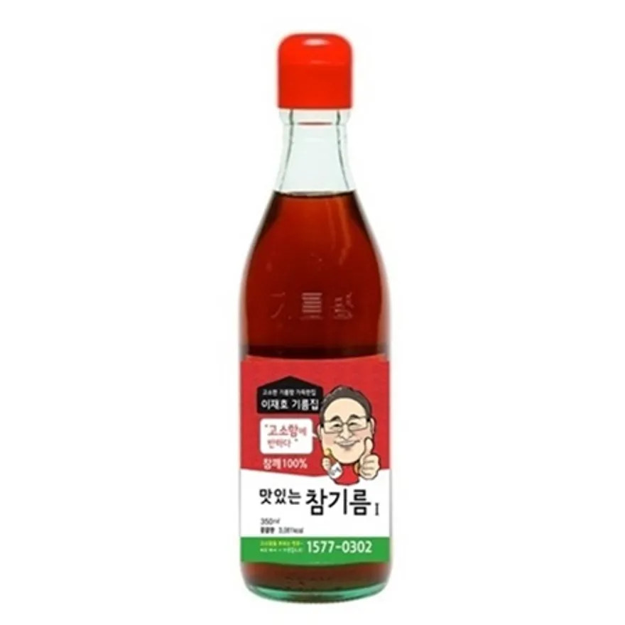 (기름집)맛있는 참기름 350ml 이미지