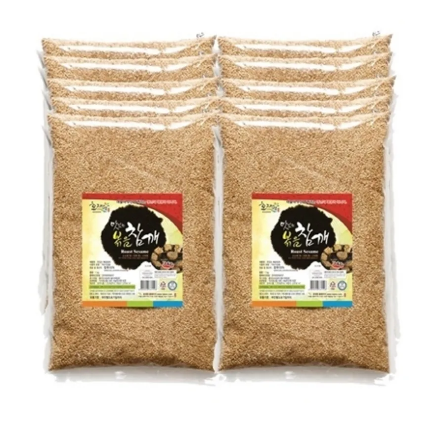 맛있는 볶음참깨 1kg*10 이미지