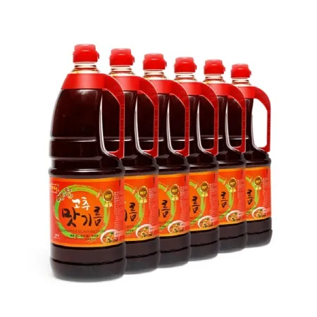 (요하피플)매운고추맛기름 1.8L*6