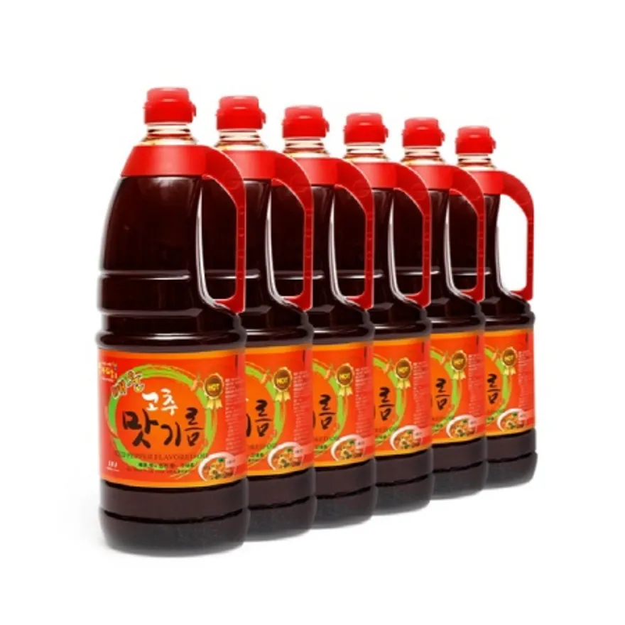 (요하피플)매운고추맛기름 1.8L*6 이미지