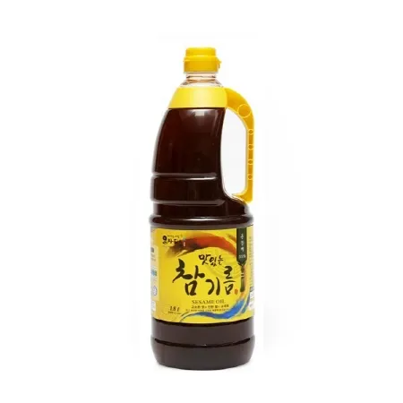 (요하피플) 참기름(통참깨) 1.8리터