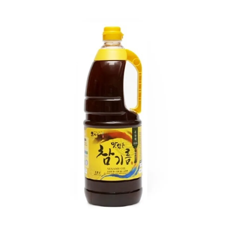 (요하피플) 참기름(통참깨) 1.8리터 이미지