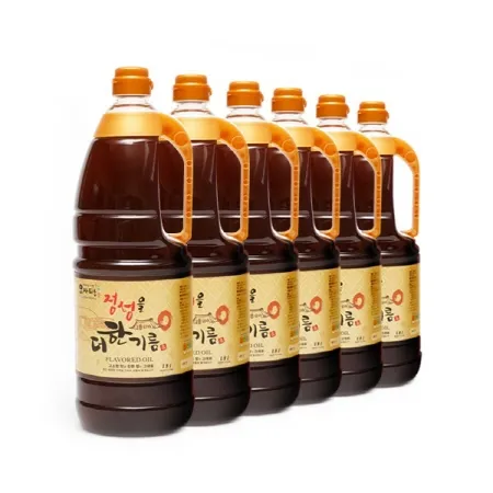 (요하피플)정성을 더한기름 1.8L*6