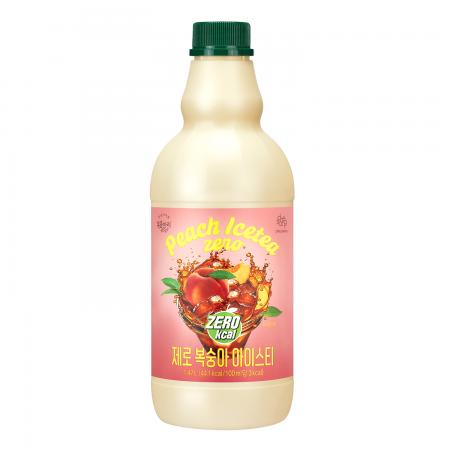 복음자리 제로 복숭아 아이스티 1.47L 아샷추 