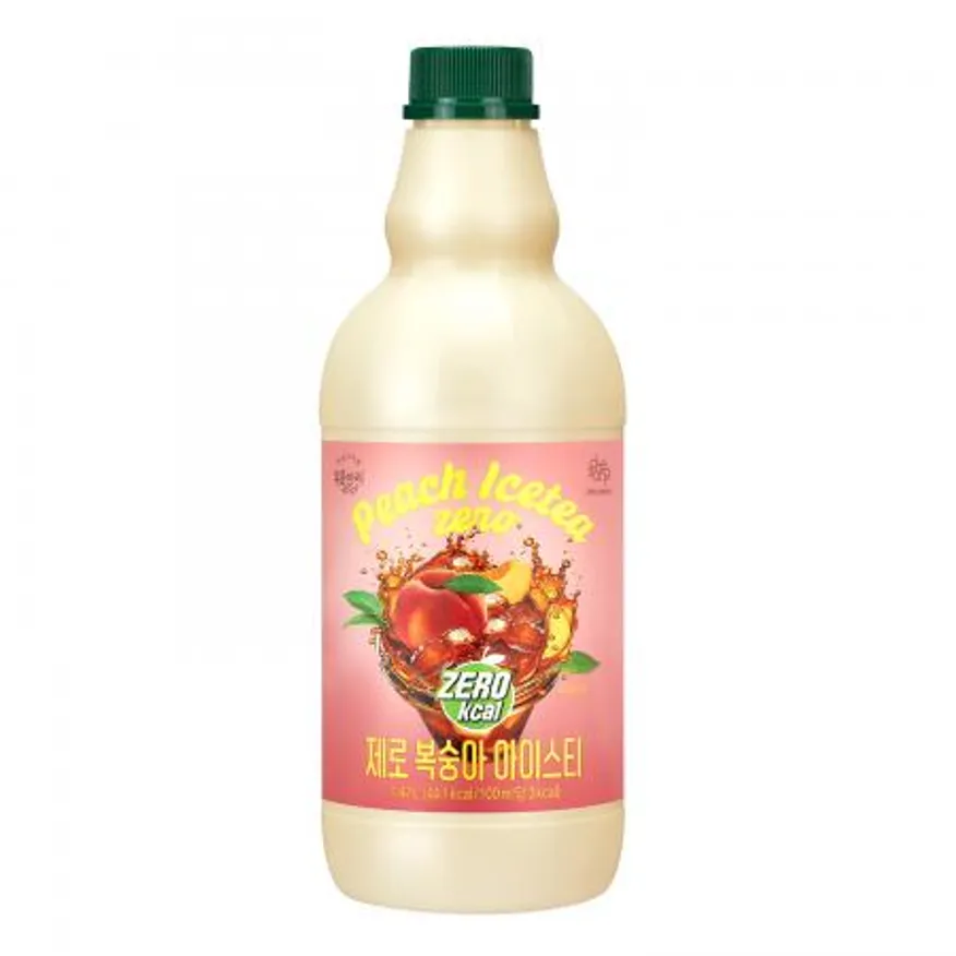 복음자리 제로 복숭아 아이스티 1.47L 아샷추 이미지