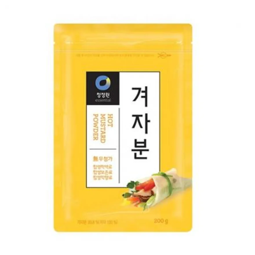 청정원 겨자분 200g / 냉면,양장피,감자탕 필수 겨자분 이미지