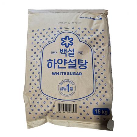CJ 백설 하얀설탕 15kg