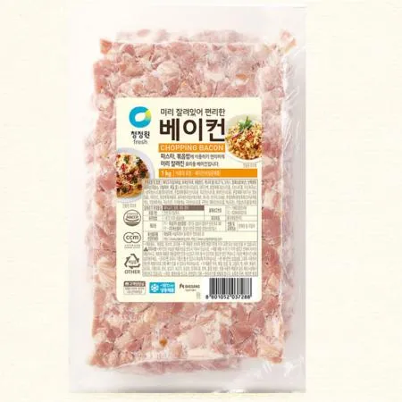 청정원 미리잘려있는 요리가 편리한 베이컨 1kg