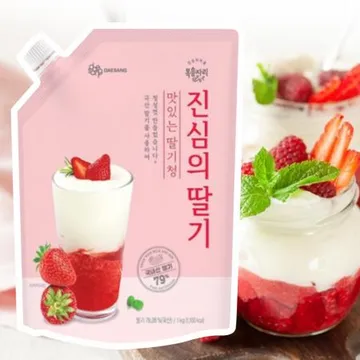 복음자리 진심의 딸기 1kg X 6개입 딸기청