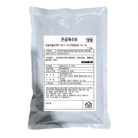 돈골육수B 1kg 돼지육수 돈골농축액 이미지