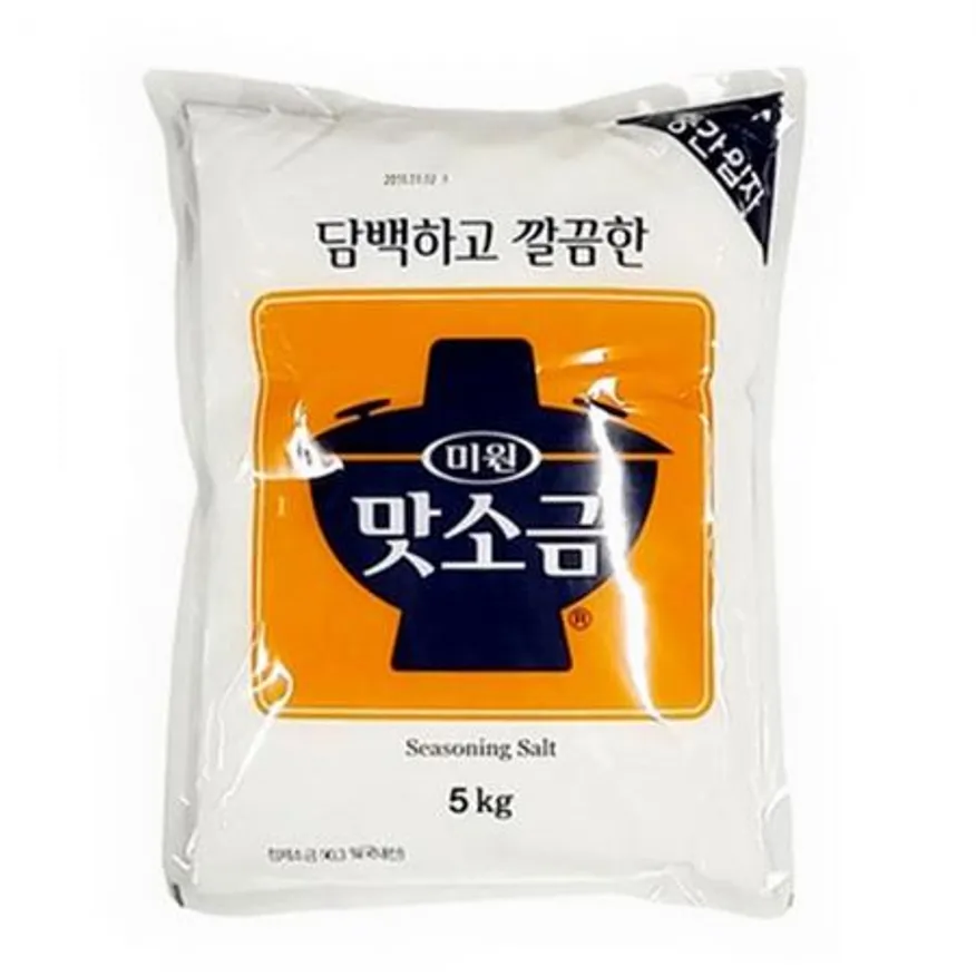대상 미원 중간 맛소금 5kg X 4개 이미지