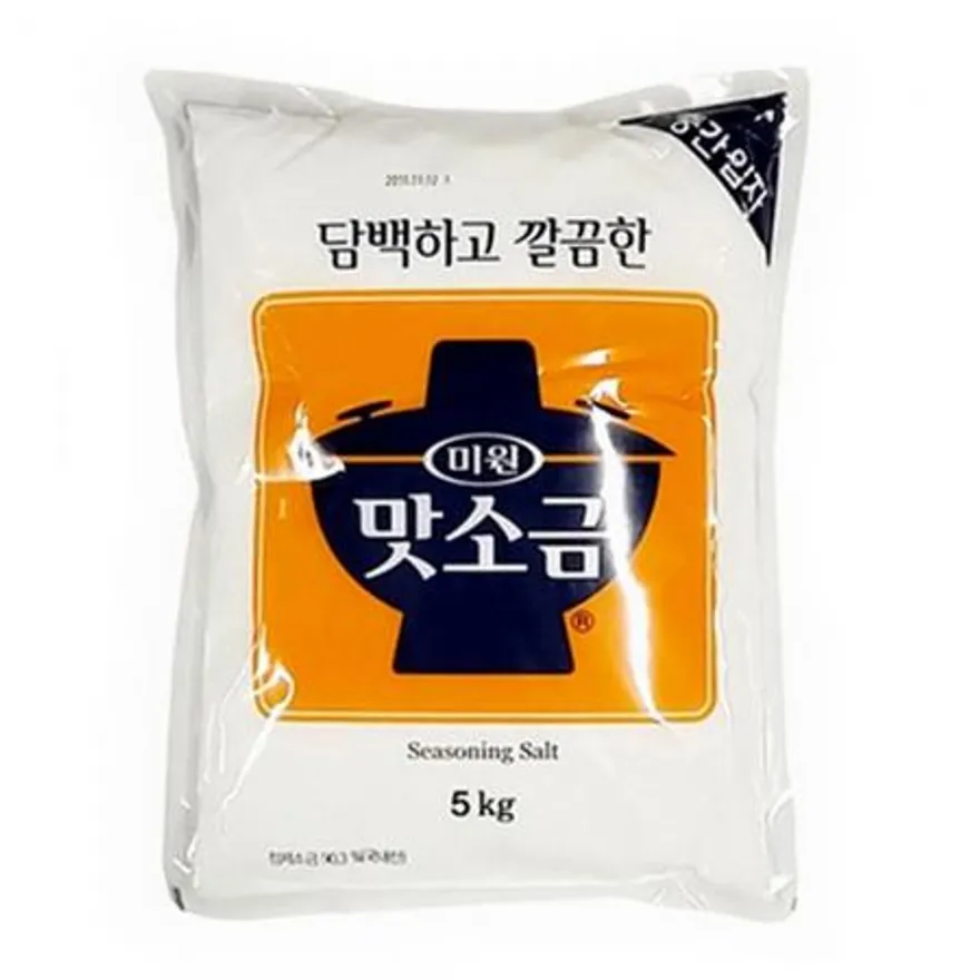 대상 미원 중간 맛소금 5kg X 4개 이미지