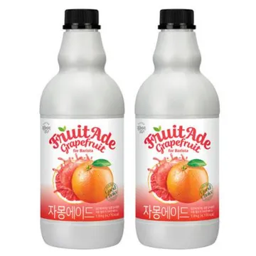 복음자리 자몽에이드 1.8kg 2개